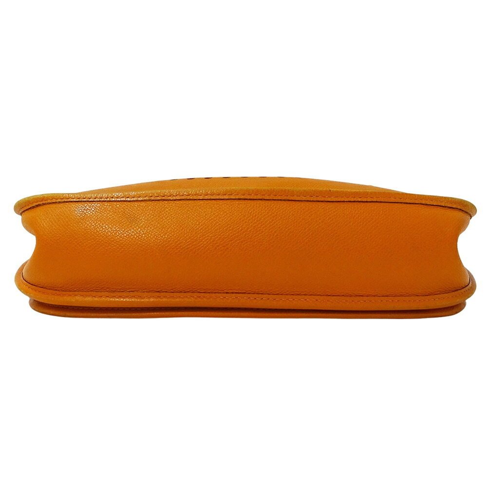 Hermes Hermès Evelyne 2 PM Shoulder Bag, Epsom Leather, Orange, J Stamp - Picture 4 of 16